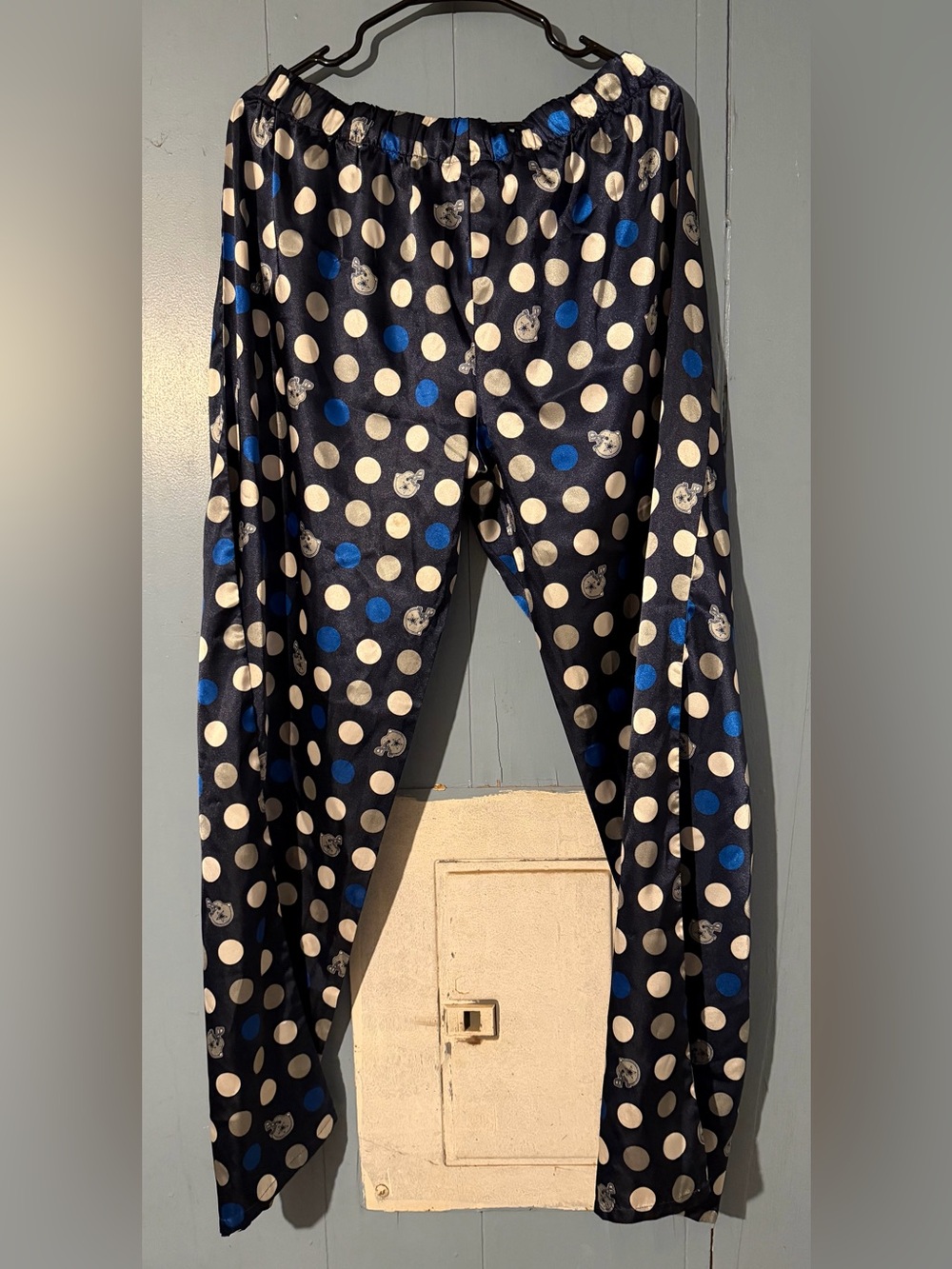 Official Dallas Cowboys Men's Pajama Pants XL Blue 100% Polyester Drawstring PJ - Picture 3 of 3